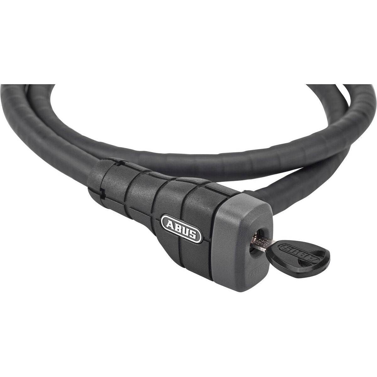 Abus Pantserkabel Microflex 6615K/120/15 Zwart - Le coq wielerartikelen