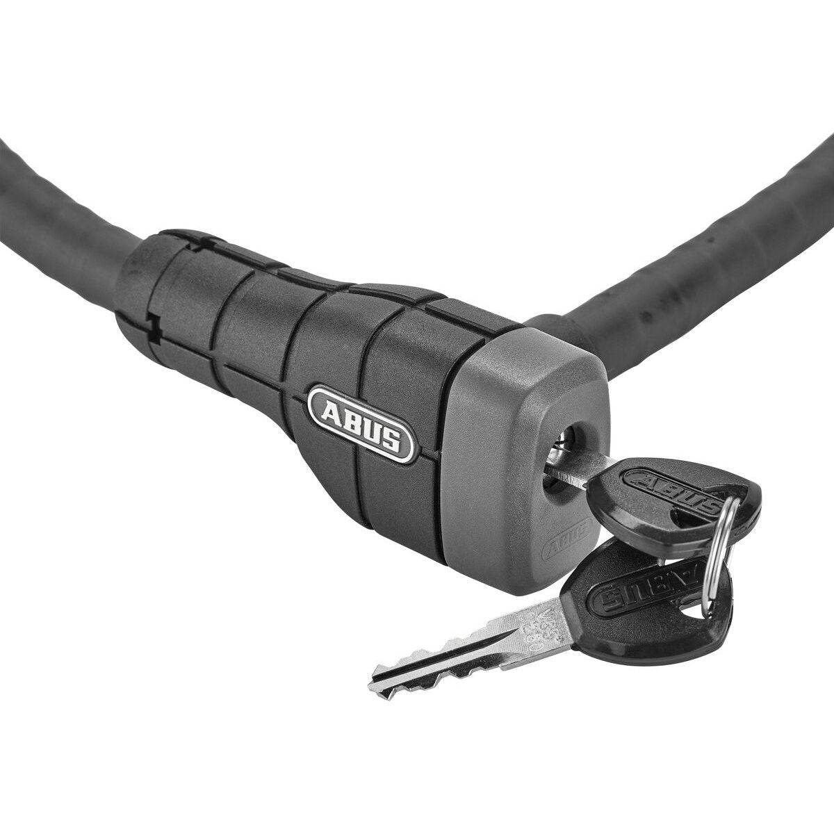 Abus Pantserkabel Microflex 6615K/85/15 Zwart - Le coq wielerartikelen