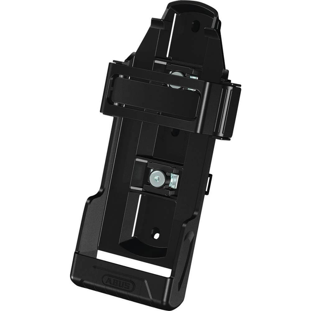 Abus SH 6000/120 slothouder en bevestiging, 120 cm zwart voor fietsaccessoires, op een gereedschapshouder.