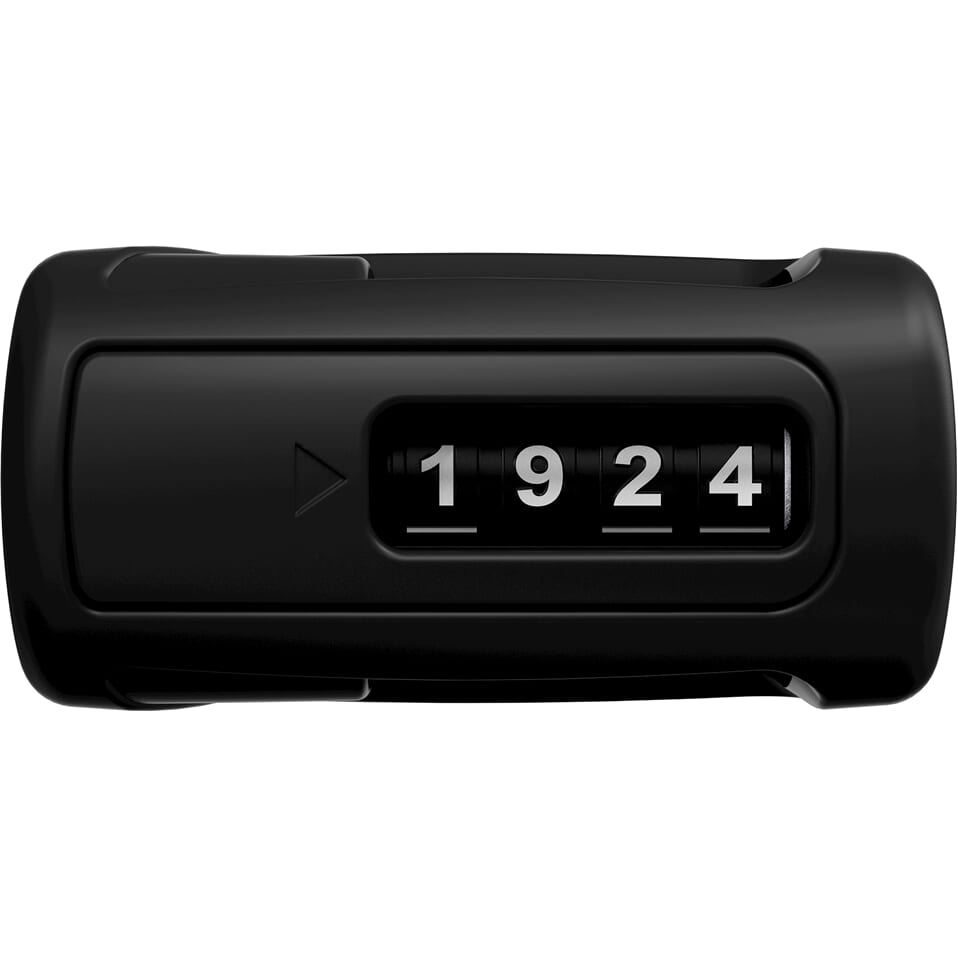 Abus Vouwslot Bordo 6000C/90 Zwart - Le coq wielerartikelen