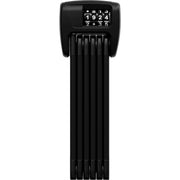 Zwart Abus Bordo 6000C/90 Vouwslot van 90 cm met LED-indicator, stevig en geschikt voor fietsbeveiliging