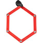 Abus Vouwslot Bordo Combo Lite 6055C/85 Rood - Le coq wielerartikelen
