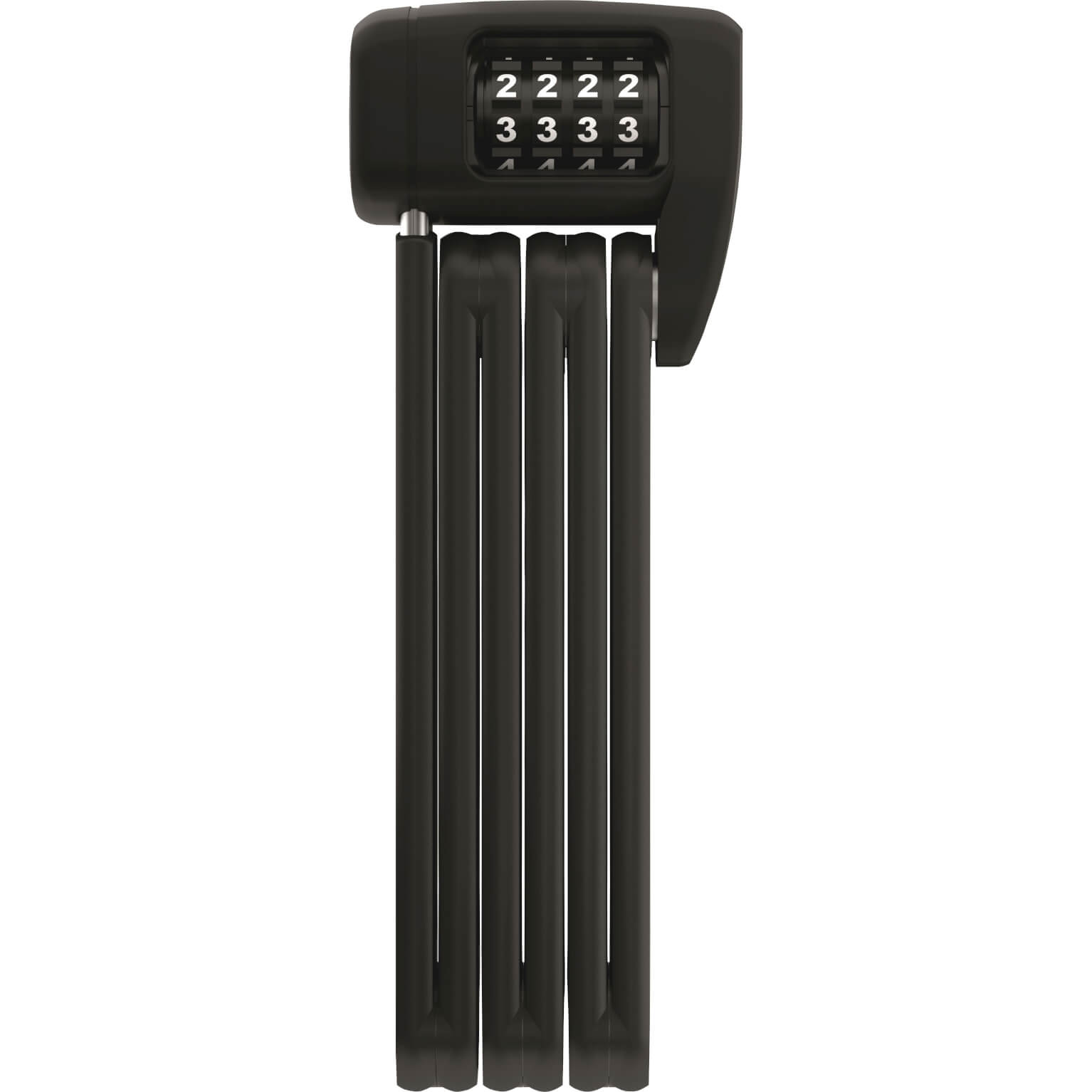 Abus Vouwslot Bordo Combo Lite 6055C/85 Zwart - Le coq wielerartikelen