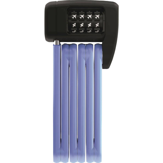 Abus Vouwslot Bordo Combo Lite Mini 6055C/60 Blauw Symbols - Le coq wielerartikelen