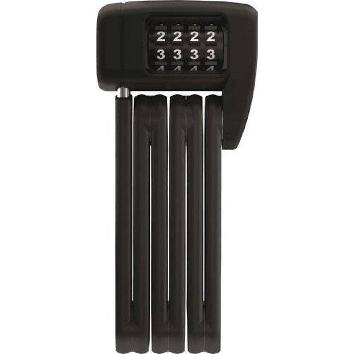 Abus Vouwslot Bordo Combo Lite Mini 6055C/60 Zwart - Le coq wielerartikelen