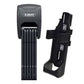 Abus Vouwslot Bordo Granit Xplus Alarm 6500Ka/90 Zwart - Le coq wielerartikelen