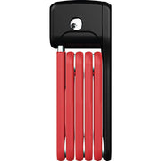 Abus Bordo Lite Mini 6055/60 vouwslot, 60 cm, rood, stevig en compact fietsslot voor extra beveiliging
