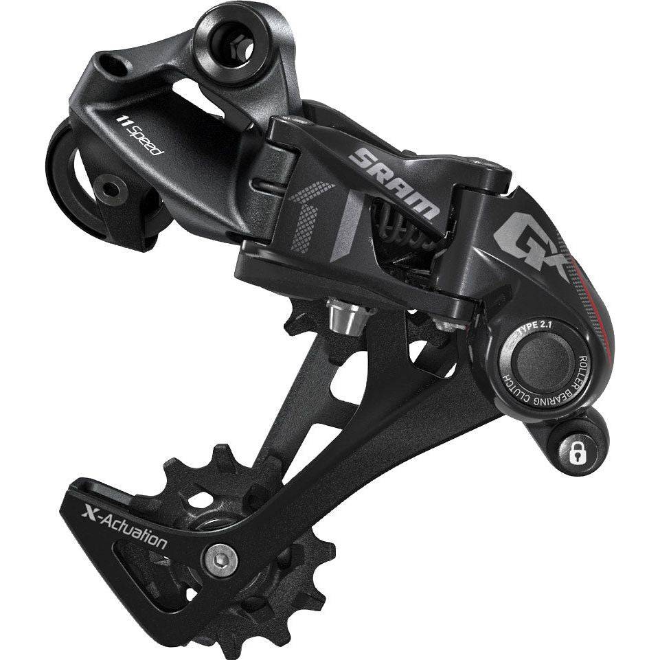 Achterderailleur Sram Gx1 11V Long Cage Aluminium Zwart/Rood - Le coq wielerartikelen