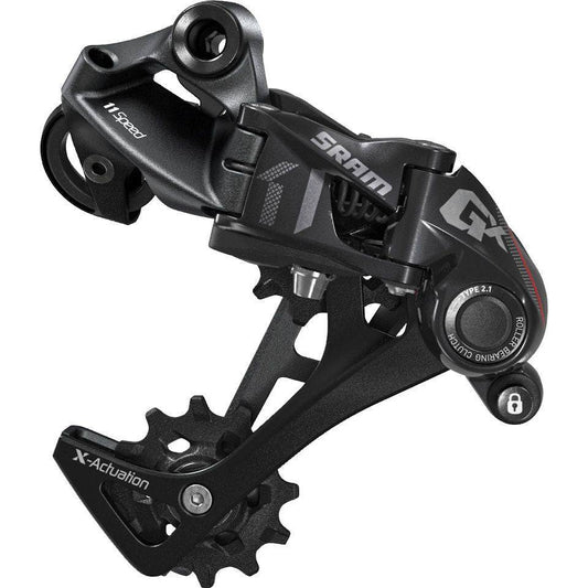 Achterderailleur Sram Gx1 11V Long Cage Aluminium Zwart/Rood - Le coq wielerartikelen