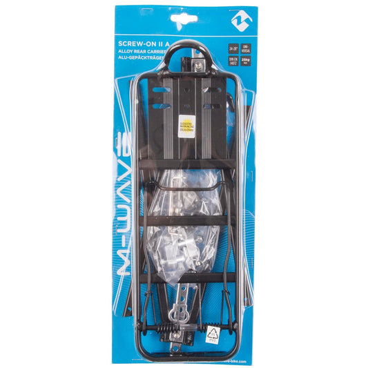 Achterdrager 26/28" M-Wave Screw-On Ii - Zwart - Le coq wielerartikelen