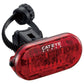 Achterlicht Cateye Omni 5 Tl-Ld155-R Led Batterij Zwart - Le coq wielerartikelen