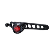 Cateye ORB SL-LD160-R achterlicht met LED en batterijen, zwart, voor veilig fietsen in het donker