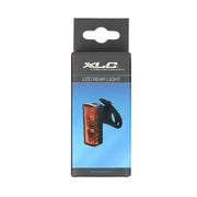 Zwart XLC achterlicht Proxima Pro Cl-R27 met LED-licht en USB-oplaadfunctie op fiets voor zichtbaarheid en veiligheid