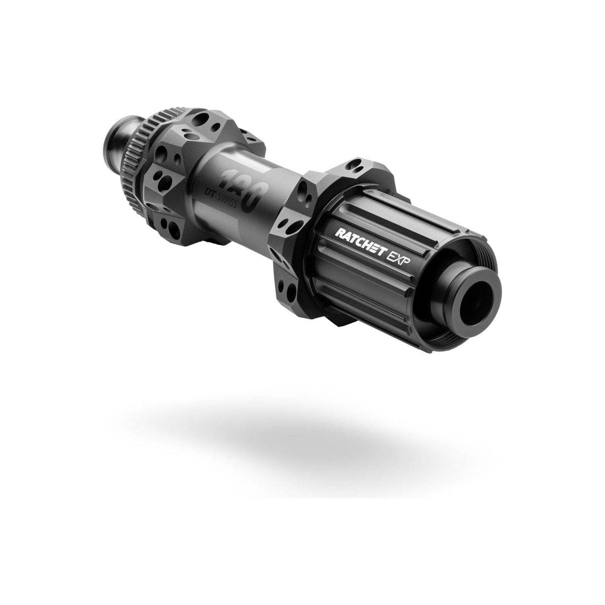 Achternaaf DT Swiss 180 Straightpull, 10/11V, Boost, keramisch schijf, zwart, 148mm, 12mm, lichtgewicht, voor ATB fietsen