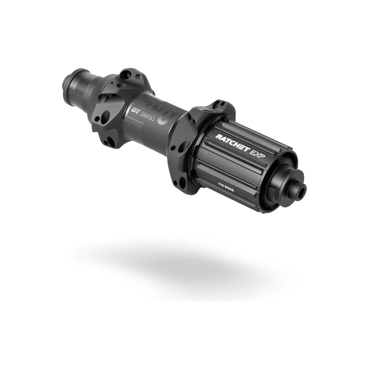 Achternaaf DT Swiss 180 Straightpull SH 10/11V EXP Race Cer, aluminium, zwart, 130mm, 5mm steek, lichte race wielnaaf