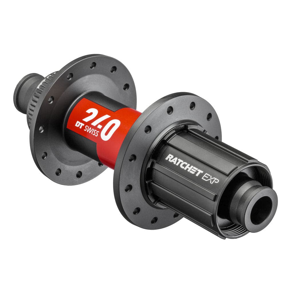 Achternaaf DT Swiss 240 SH 10-11V EXP ATB Boost Disc, aluminium, zwart, 28g, 148/12mm, voor mountainbikes