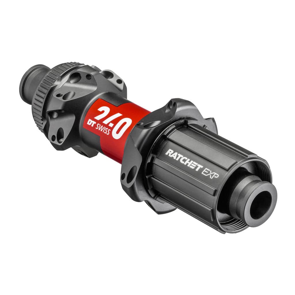 Achternaaf DT Swiss 240 Straightpull SH 10/11V EXP Race Disc, aluminium, zwart, 28g, 142/12mm, voor racefiets