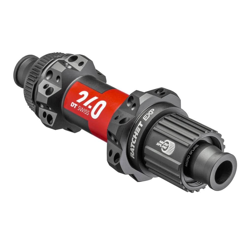 Achternaaf DT Swiss 240 Straightpull SH 12V EXP ATB Boost Disc, aluminium, zwart, 148mm/12mm, voor fiets.