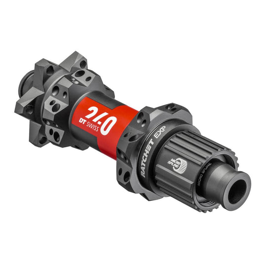 Achternaaf DT Swiss 240 Straightpull SH 12V EXP ATB Boost Disc IS Aluminium 28G 148/12mm Zwart - Le coq wielerartikelen