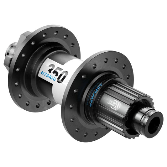 Achternaaf DT Swiss 350 Hybrid SH 12V ATB Boost Disc IS Aluminium 36G 148/12mm Zwart - Le coq wielerartikelen