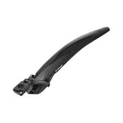 Polisport Mud-Pro achterspatbord voor 26-29 inch fietsen met zadelpenbevestiging, zwart, geschikt voor mountainbikes en stadsfietsen.