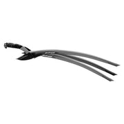 Polisport Mud-Pro achterspatbord voor 26-29 inch fietsen met zadelpenbevestiging, zwart, geschikt voor mountainbikes en e-bikes.