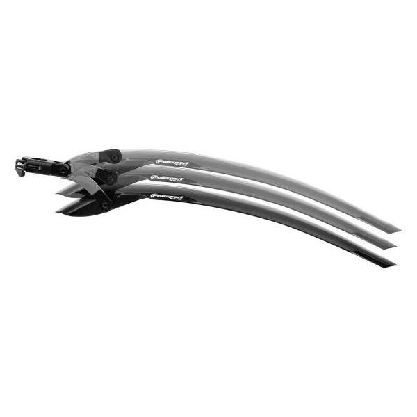 Achterspatbord 26-29" Polisport Mud Pro Met Zadelpenbevestiging - Zwart - Le coq wielerartikelen