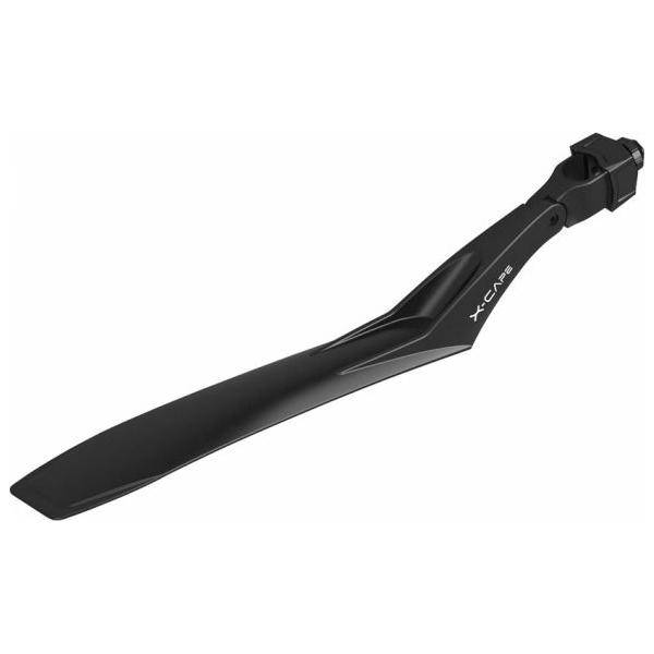 Polisport X-Cape achterspatbord voor 27,5/29-inch fietsen met zadelpenbevestiging, beschermt tegen modder en water tijdens rit.