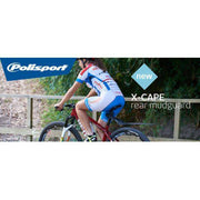 Polisport X-Cape achterspatbord voor 27,5/29 inch fietsen met zadelpenbevestiging, geschikt voor mountainbikes.