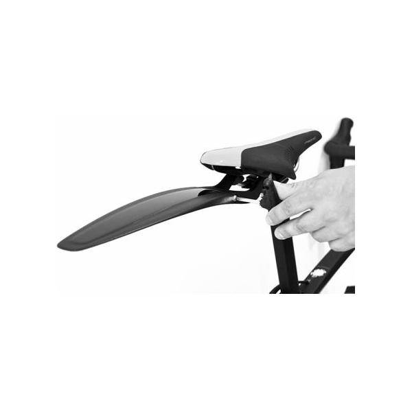 Achterspatbord Polisport S-Mud Long - Zwart - Le coq wielerartikelen
