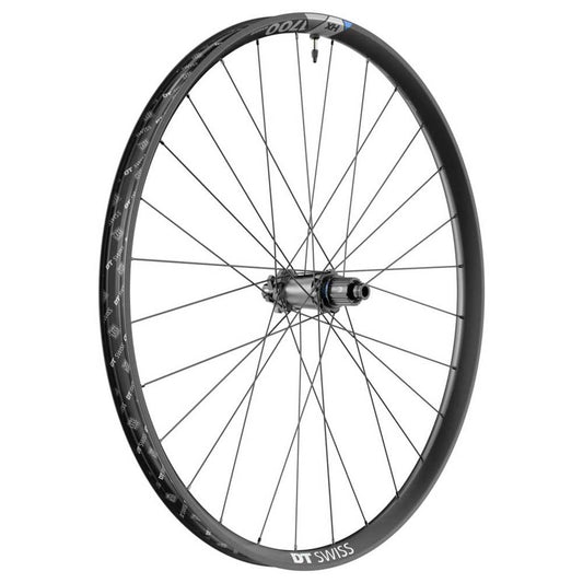 Achterwiel 27.5" DT Swiss HX1700 Spline 35 SH 12V Boost Disc IS Aluminium Zwart - Le coq wielerartikelen