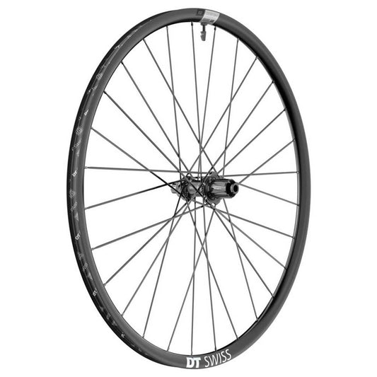 Achterwiel 28" DT Swiss HE1800 Spline 23 SH 10/11V Boost Disc CL Aluminium Zwart - Le coq wielerartikelen