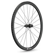 DT Swiss racefiets achterwiel 28 inch Prc1400 Spline 35 SH carbon zwart, lichte en duurzame wielset voor snelheid en prestaties