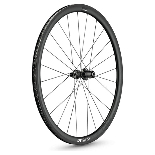 Achterwiel 28" Dt Swiss Prc1400 Spline 35 Sh 10/11V Carbon Zwart - Le coq wielerartikelen