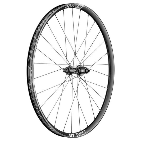 Achterwiel 29" DT Swiss XM1700 Spline 30 SH 12V Boost Disc CL Aluminium Zwart - Le coq wielerartikelen