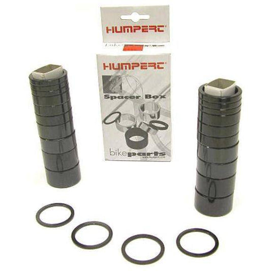Ahead Spacer 1-1/8" - Zwart (20 Delig) - Le coq wielerartikelen