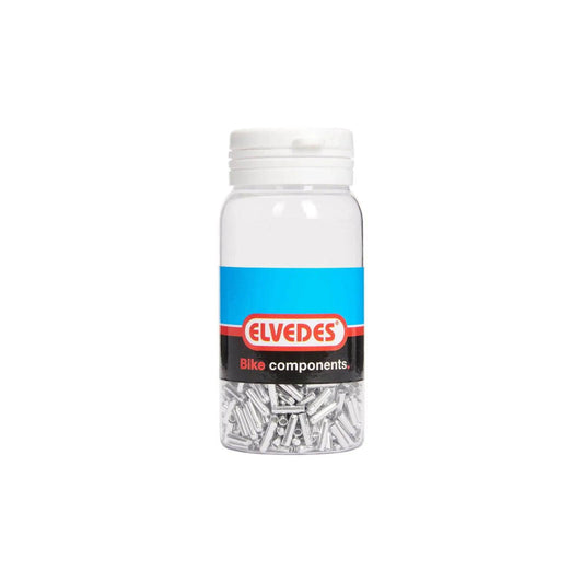 Anti-Rafel Nippel Elvedes Ø1.6 Mm Aluminium - Zilver (500 Stuks) - Le coq wielerartikelen