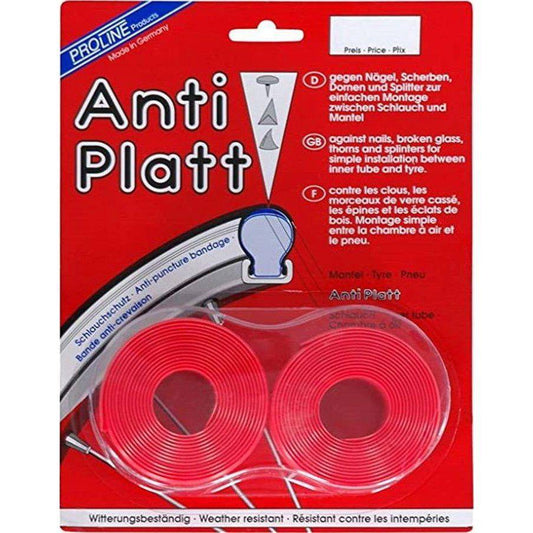 Anti Plat Proline 25Mm 28 X 1.1/16 - Rood - Le coq wielerartikelen