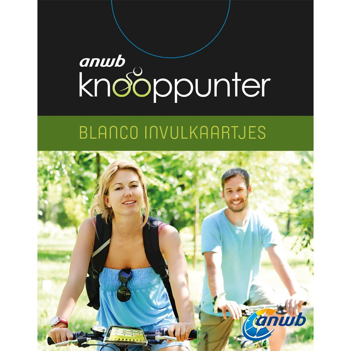 Anwb Knooppunter Invul Kaartjes, stuuraccessoire van Anwb, met invulkaartjes voor fietsaccessoires en reparaties.
