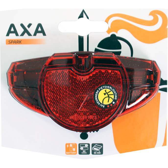 Axa Achterlicht Spark Batterij 50/80Mm - Le coq wielerartikelen