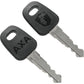 Axa Kabelslot Resolute C10-150 Code - Zwart - Le coq wielerartikelen
