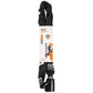 Axa Kettingslot Absolute 9-90 Met Polyester Hoes - Zwart - Le coq wielerartikelen