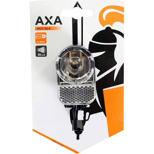 Axa Koplamp Pico E-Bike Switch Aan/Uit 6-42V 30 Lux Zwart - Le coq wielerartikelen