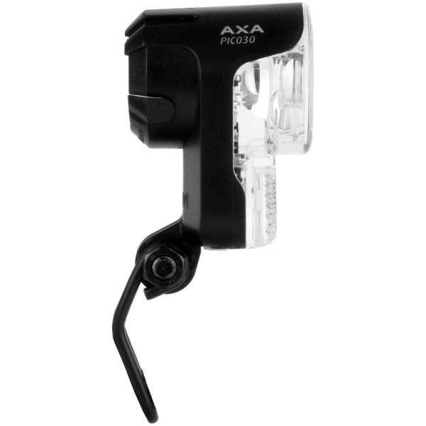 Axa Koplamp Pico Switch Aan/Uit Dynamo 30 Lux Zwart - Le coq wielerartikelen