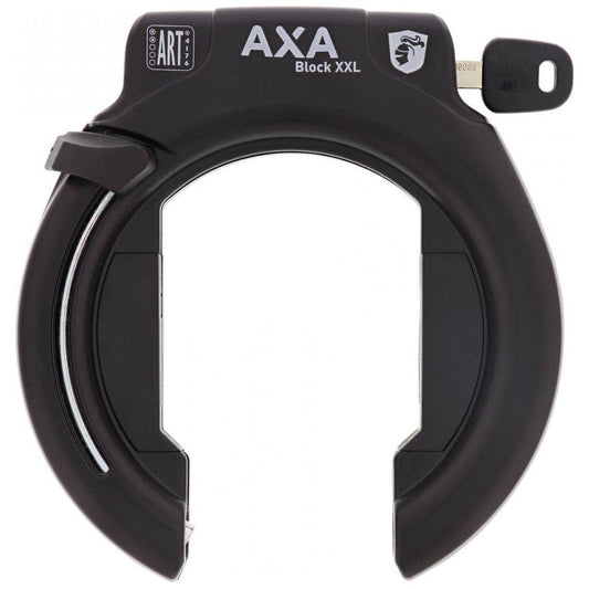 Axa Ringslot Block Xxl - Zwart (Op Kaart) - Le coq wielerartikelen