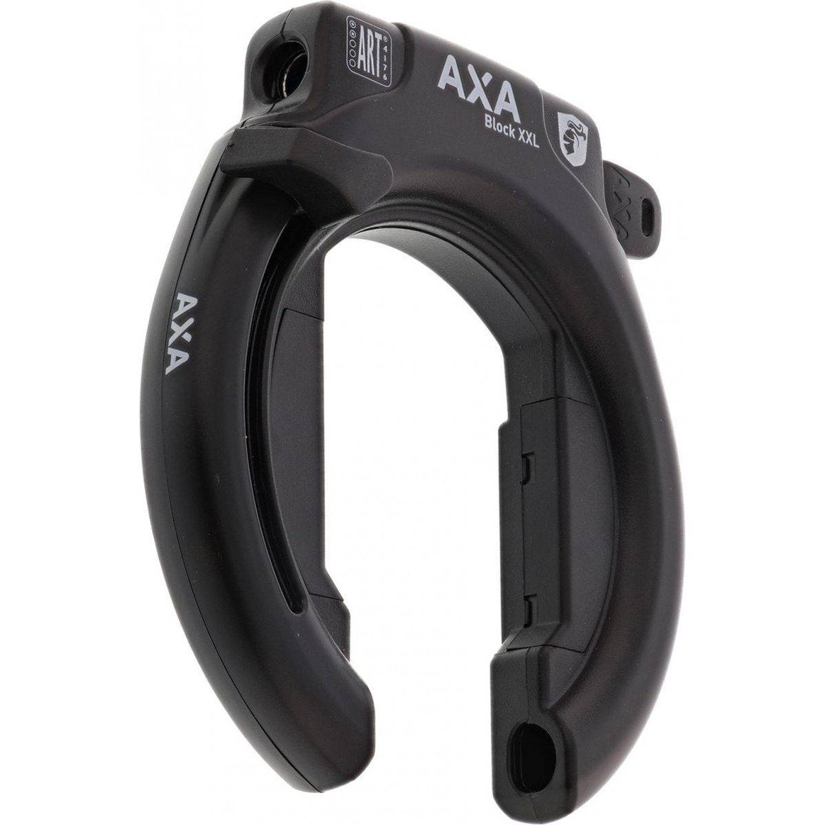 Axa Ringslot Block Xxl - Zwart (Op Kaart) - Le coq wielerartikelen