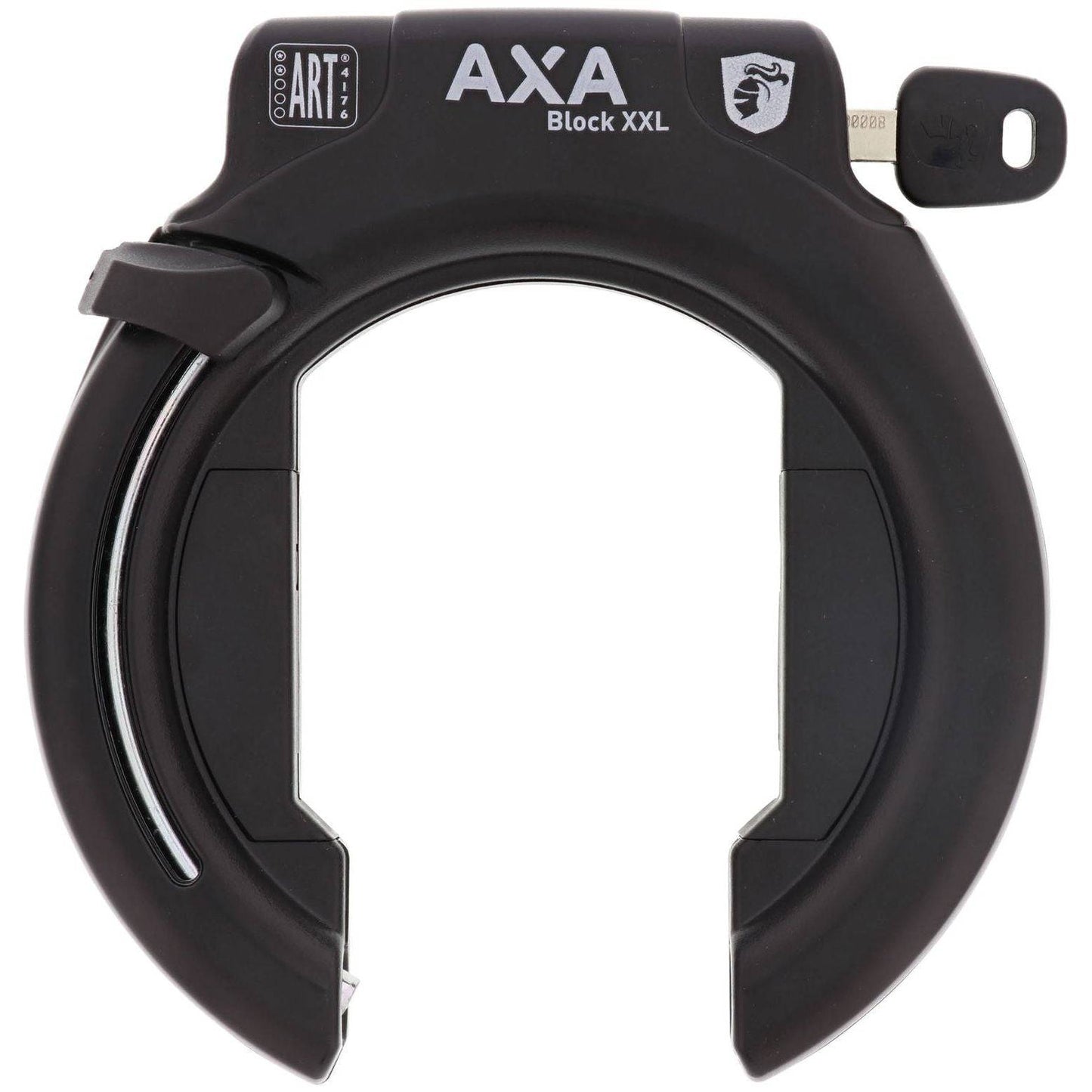 Axa Ringslot Block Xxl - Zwart (Werkplaatsverpakking) - Le coq wielerartikelen