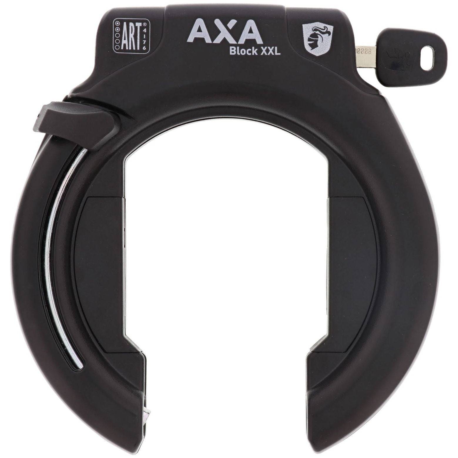 Axa Ringslot Block Xxl - Zwart (Werkplaatsverpakking) - Le coq wielerartikelen