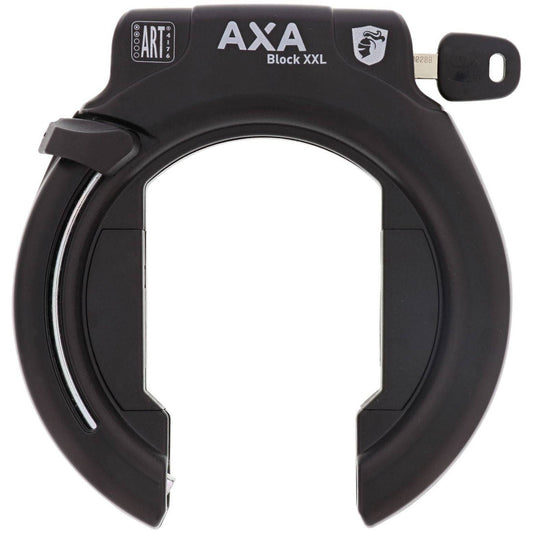 Axa Ringslot Block Xxl - Zwart (Werkplaatsverpakking) - Le coq wielerartikelen