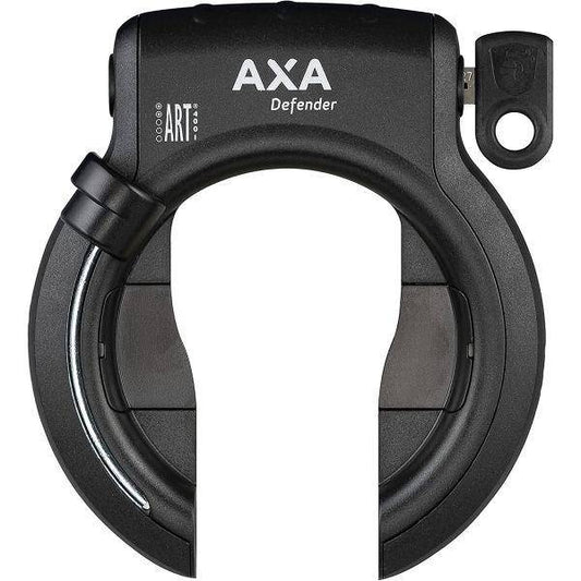 Axa Ringslot Defender - Glanzend Zwart (Werkplaatsverpakking) - Le coq wielerartikelen